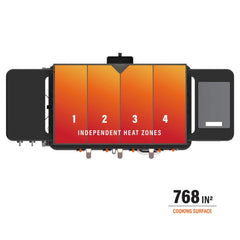 36" Griddle Airfryer Combo Bundle