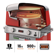 Fornoteca Pizza Oven-Red